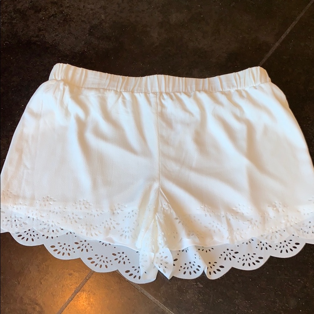 White Shorts